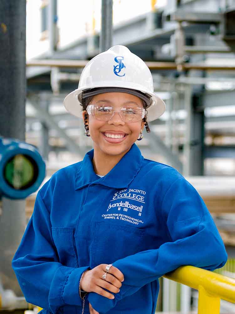 Process Tech student