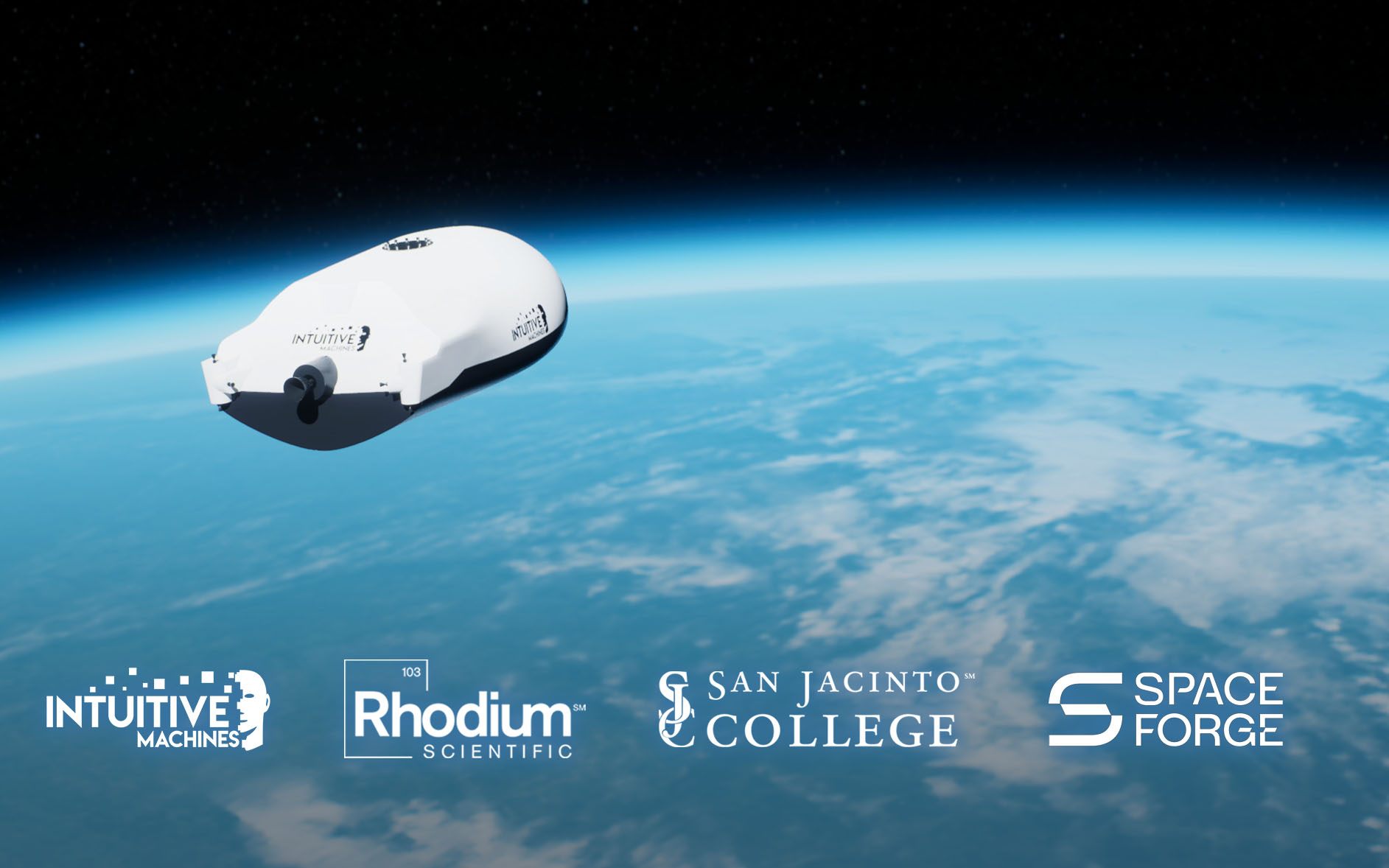 Image of satellite in space